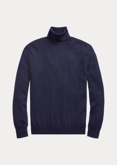 Sueter Polo Ralph Lauren Hombre Azul Marino - Washable Merino Wool - YPSXR4269